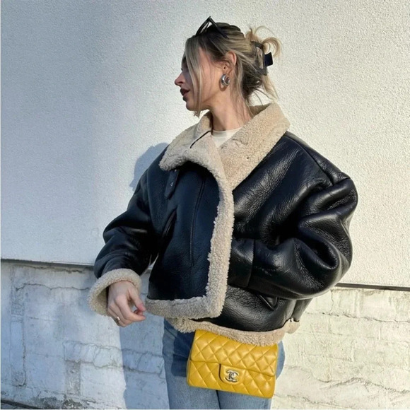 Princess Polly Jackets & Blazers - Princess Polly Kimmons Moto Faux Leather Jacket size 10 NWT